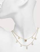 GUESS дамско колие от неръждаема стомана SECRET GARDEN JUBN06 028JW