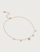 GUESS дамско колие от неръждаема стомана SECRET GARDEN JUBN06 032JW