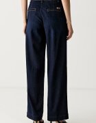 GUESS дънки high waist дамски тъмносини W6YAJF D1354