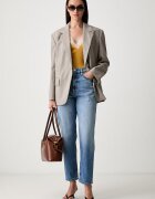 GUESS дънки mom fit дамски NEW MOM сини W6YA3J D1542