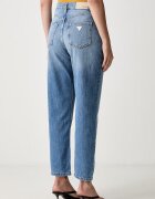 GUESS дънки mom fit дамски NEW MOM сини W6YA3J D1542