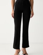 GUESS дънки прави дамски SEXY STRAIGHT черни W6YA15 D1589