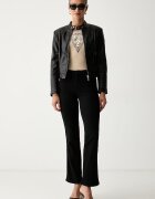 GUESS дънки прави дамски SEXY STRAIGHT черни W6YA15 D1589