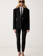 GUESS дънки skinny дамски 1981 SKINNY черни W6BA46 D2586