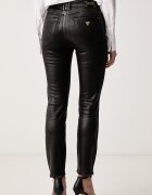 GUESS дънки skinny дамски 1981 SKINNY черни W6BA46 D2586