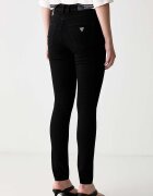 GUESS дънки skinny дамски 1981 SKINNY черни W6YA46 D1540