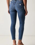 GUESS дънки skinny дамски 1981 SKINNY сини W6YA46 D1538