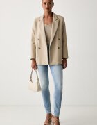 GUESS дънки skinny дамски 1981 SKINNY сини W6YA46 D1539