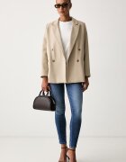 GUESS дънки skinny дамски CURVE X сини W6YAJ2 D1583