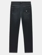 GUESS дънки slim fit за деца черни L6BA02 D2183