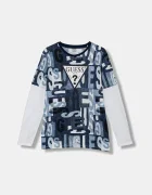 GUESS Детска блуза с дълги ръкави