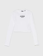 GUESS Детска блуза с дълги ръкави в бяло J4YI49 KBZP4
