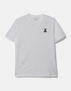 GUESS Детска памучна тениска в бяло с апликация L5RI33 I3Z14