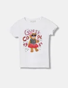 GUESS Детска тениска в бяло K6RI03 K6YW4
