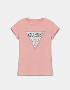GUESS Детска тениска в розово