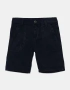 GUESS Детски къс панталон с лен