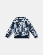 GUESS Детски памучен суичър