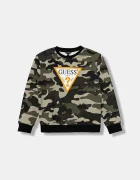 GUESS Детски памучен суичър