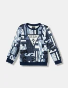 GUESS Детски памучен суичър