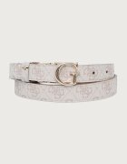 GUESS двустранен колан дамски LINDSEY бежов BW9456 P6325