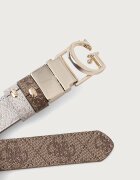 GUESS двустранен колан дамски LINDSEY бежов BW9456 P6325