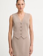 GUESS елек с едноредно закопчаване дамски THEOLINE бежов W5YH55 WGHC2