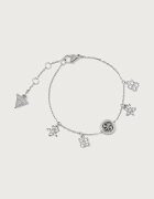 GUESS гривна дамска от неръждаема стомана с циркон SECRET GARDEN JUBB06 033JW