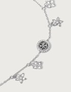 GUESS гривна дамска от неръждаема стомана с циркон SECRET GARDEN JUBB06 033JW