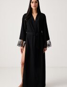 GUESS халат дамски ADELE черен O6BK01 W3476