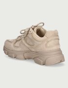 GUESS IRRINA маратонки дамски от велур бежови FLFIRR SUE12