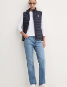GUESS JEANS блуза с дълги ръкави дамска от памук с еластан бяла W4YI22 J1314