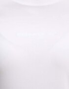 GUESS JEANS блуза с дълги ръкави дамска от памук с еластан бяла W4YI22 J1314