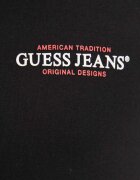 GUESS JEANS блуза с дълги ръкави мъжка от памук черна M4YI54 K8HM0