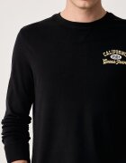 GUESS JEANS блуза с дълги ръкави мъжка от памук черна M6BI03 K5300