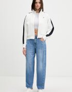 GUESS JEANS Блуза с дълги ръкави в черно W5BZ09 KBBU1