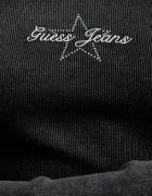 GUESS JEANS Блуза с дълги ръкави в черно W6RP24 KA0H1