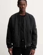 GUESS JEANS Бомбър яке с вълна