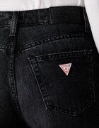GUESS JEANS дънки mom fit дамски черни W6YA0D D1148