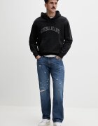 GUESS JEANS дънки straight мъжки тъмносини M5YA1B D6367