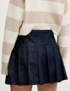 GUESS JEANS Дънкова пола в тъмносиньо къса разкроена W6RD38 D6551