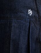 GUESS JEANS Дънкова пола в тъмносиньо къса разкроена W6RD38 D6551