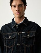 GUESS JEANS дънково яке мъжко от деним тъмносиньо M6YN38 D1314