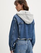 GUESS JEANS Дънково яке в синьо преходен модел W6RN11 D5R2C