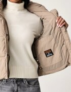 GUESS JEANS капитонирано яке дамско бежово W6BL25 W3788