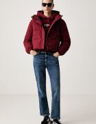 GUESS JEANS капитонирано яке дамско бордо W6BL25 W3788