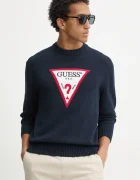 GUESS JEANS Памучен пуловер
