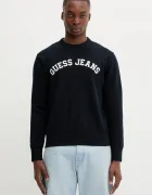 GUESS JEANS Памучен пуловер