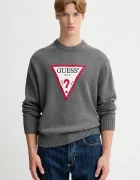 GUESS JEANS Памучен пуловер