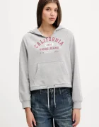 GUESS JEANS Памучен суичър