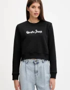 GUESS JEANS Памучен суичър